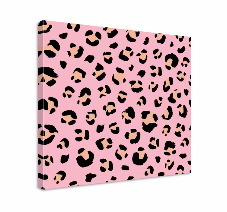 Wandbild tier leopardenflecken motiv - TenStickers