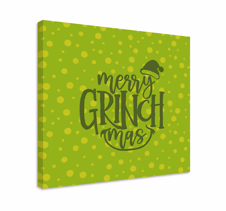 Wandbilder sprüche fröhliche grinchmas grüße - TenStickers