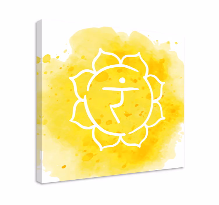 Zen bilder leinwand chakra symbol kunstwerk - TenStickers