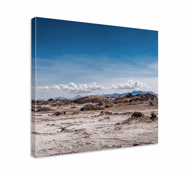 Wandbilder Landschaft Wüstenästhetische Farben - TenStickers