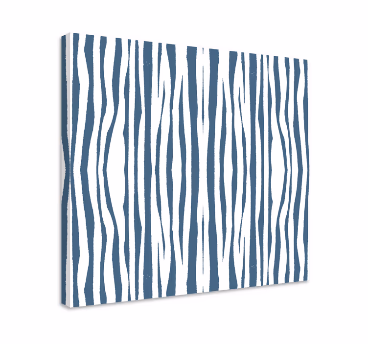 Leinwandbild mit gestreiftem tiermuster - TenStickers