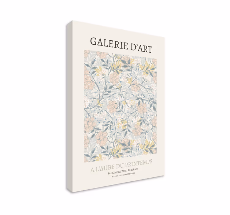 Wandbilder Vintage Galerie d'art poster - TenStickers
