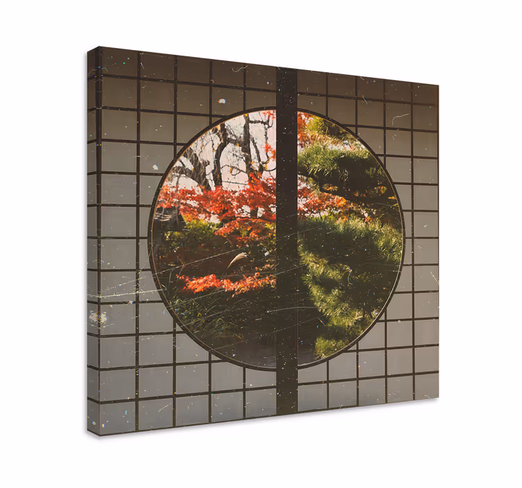 Wandbilder landschaft japanischer garten frieden - TenStickers