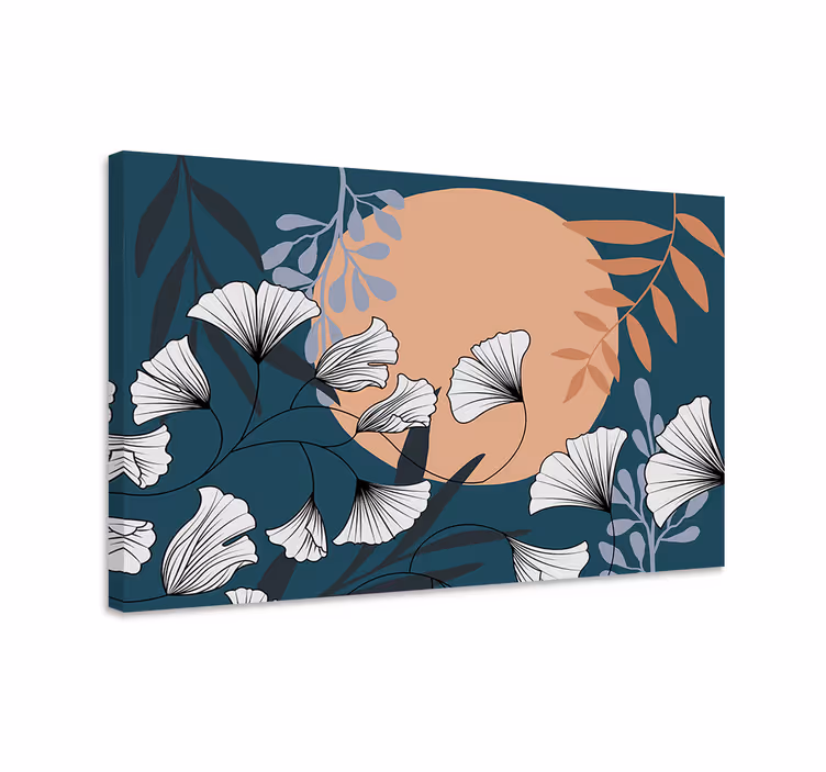 Leinwandbild elegantes blumenarrangement - TenStickers