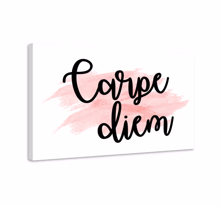 Wandbilder sprüche carpe diem inspiration - TenStickers