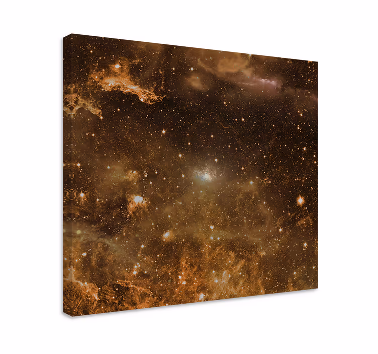 Wandbilder landschaft himmelssternfeld - TenStickers