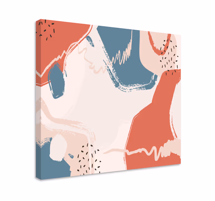 Wandbild musik abstrakte melodienformen - TenStickers