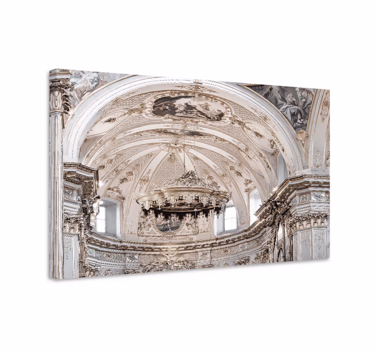 3D Wandbilder Vintage-architektur 3D - TenStickers
