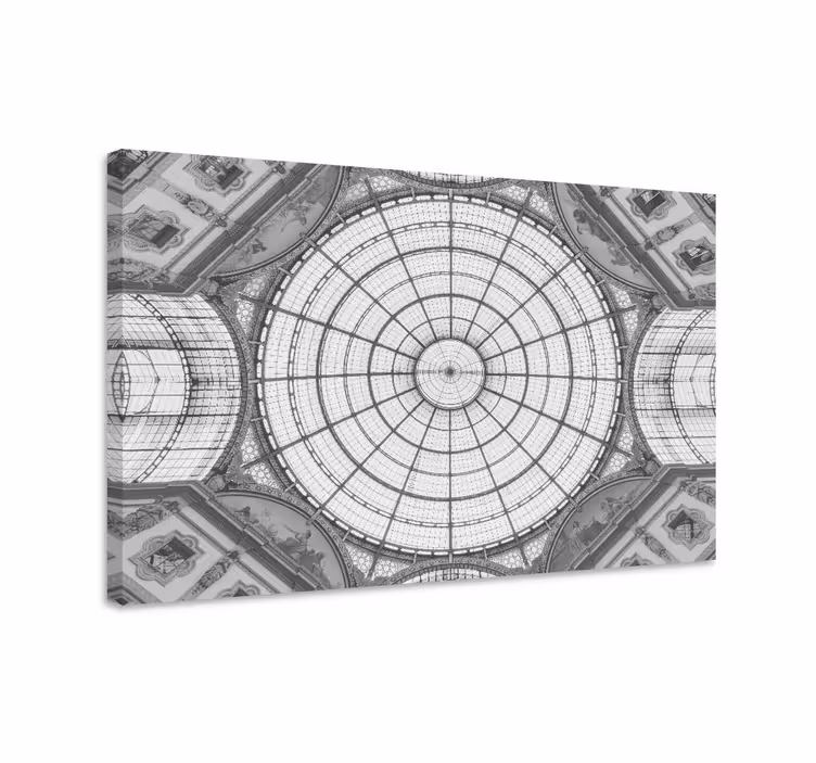 Leinwandbild abstrakt geometrisches deckendesign - TenStickers