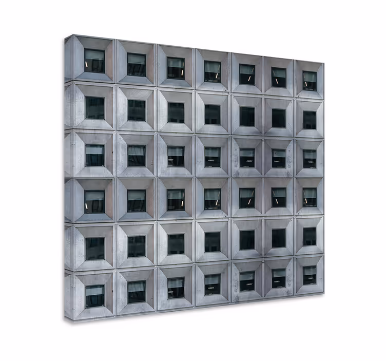 3D Wandbilder Brutalistische architektur - TenStickers