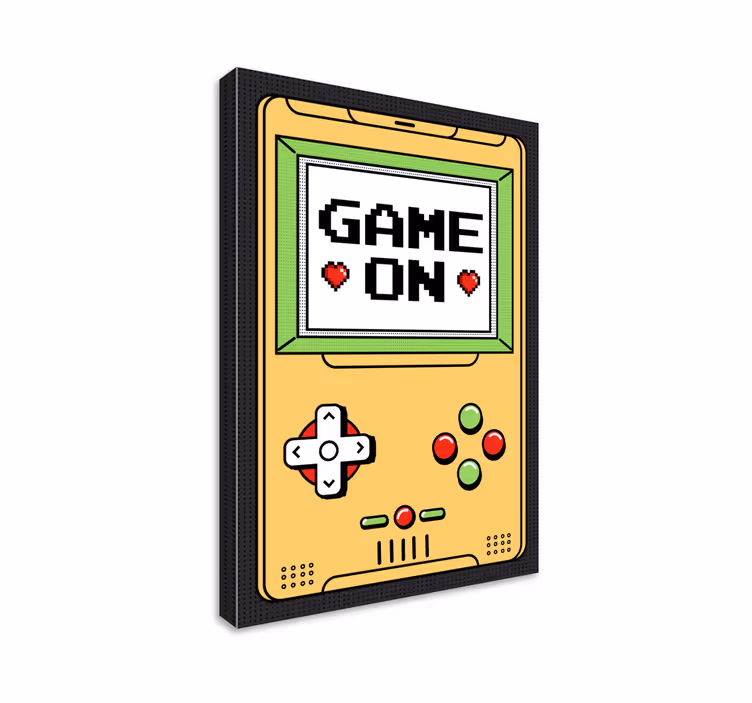 Videospiele Leinwandbilder das Spiel auf der KonsoleTranslation:  - TenStickers