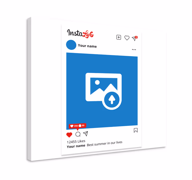 Leinwandbild personalisiert installiere - TenStickers