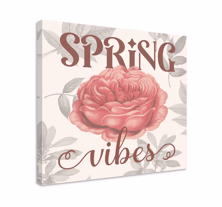 Wandbild Wohnzimmer frühlingsgefühle - TenStickers