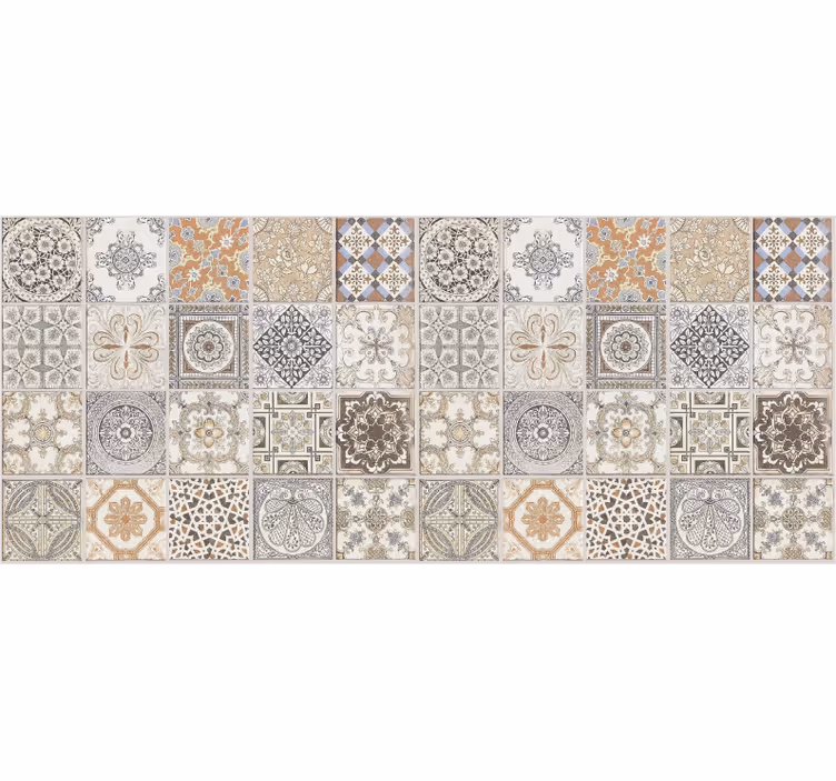 Vinylteppich Mosaik persische fliesen crearreda - TenStickers