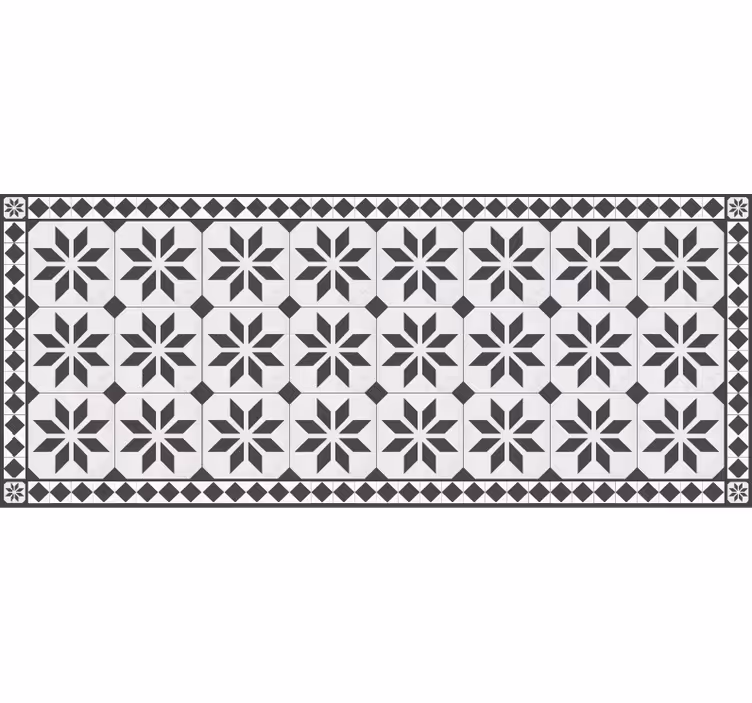 Vinylteppich Mosaik teppich im alten stil - TenStickers