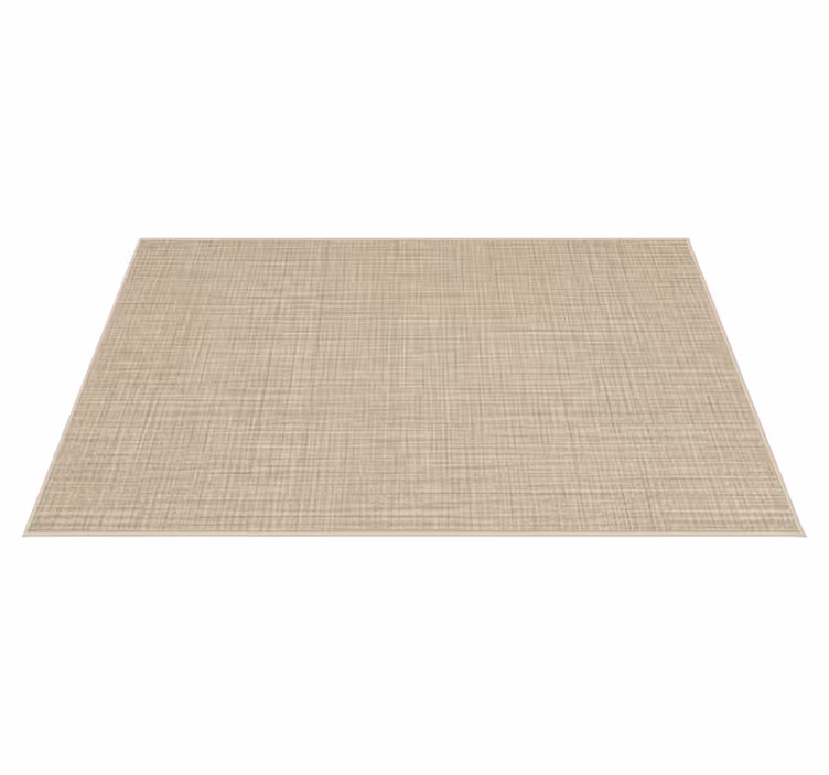 Vinyl teppich imitation struktur beige stoffeffekt - TenStickers