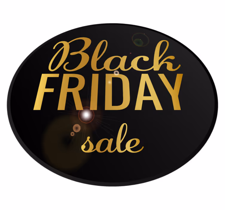 Vinyl teppich black friday eleganter sale - TenStickers