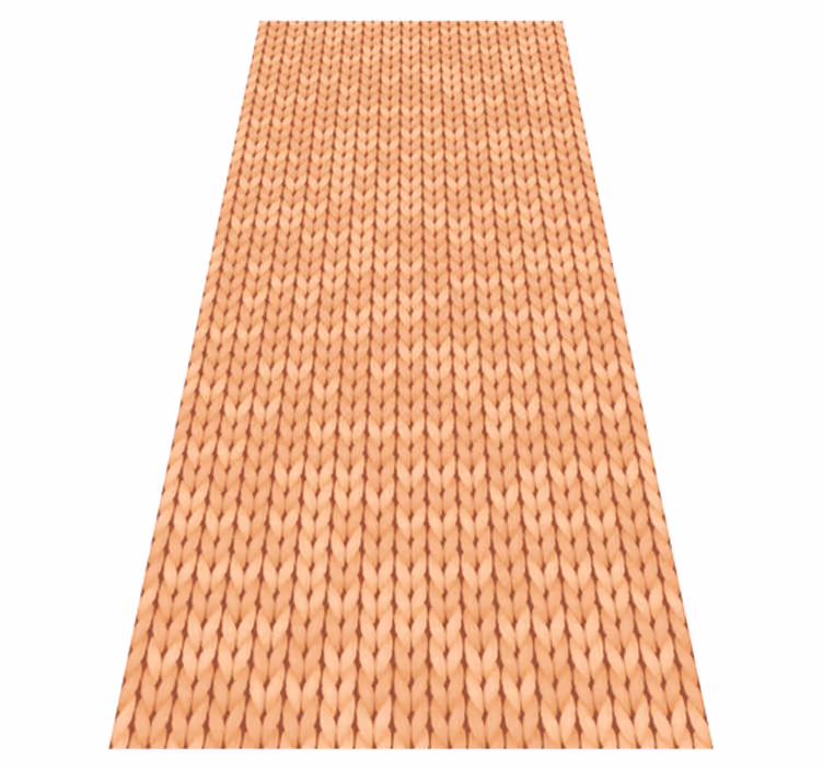 Vinyl teppich küche beige textil - TenStickers