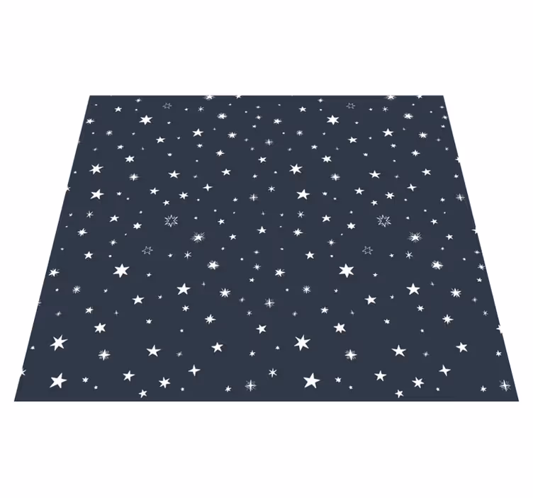 Vinyl teppich schlafzimmer nachthimmel - TenStickers