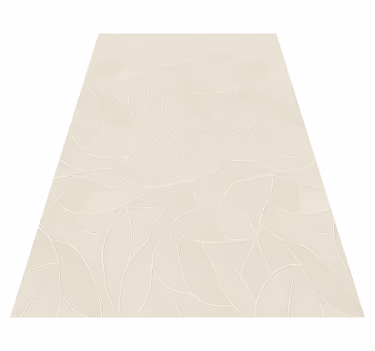 Vinyl teppich schlafzimmer mit zartem blumenmuster - TenStickers