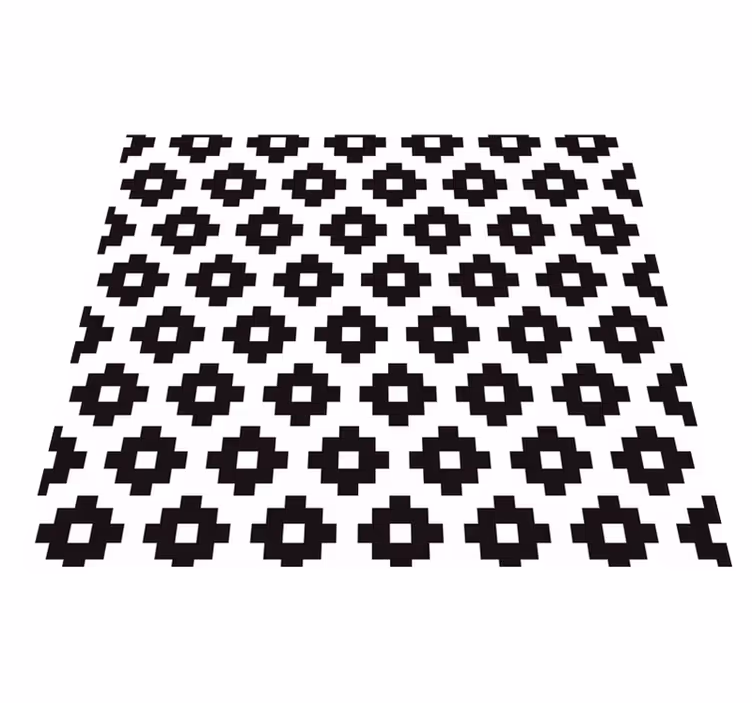 Vinyl teppich bad modernes badezimmerdesign - TenStickers