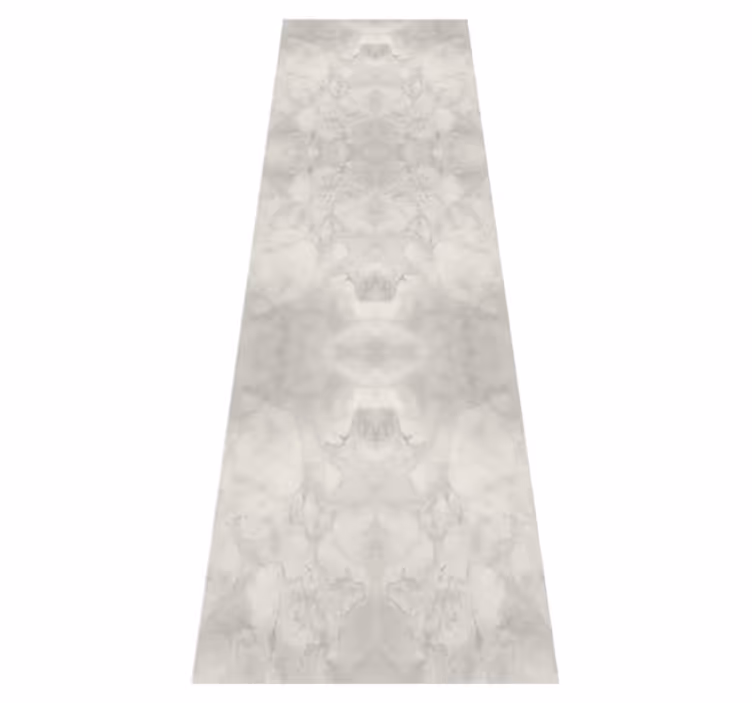 Vinyl teppich bad mit grauem marmor-design - TenStickers