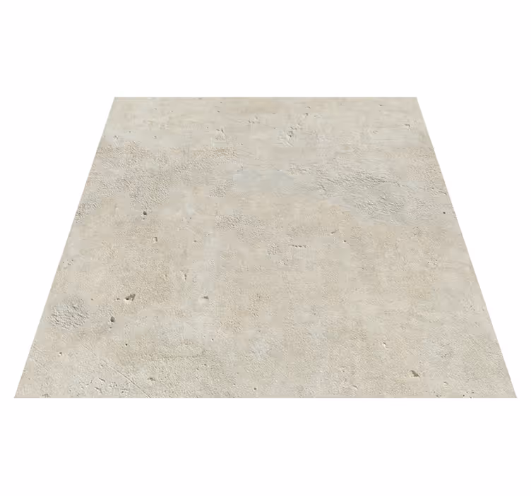 Vinyl teppich küche in creme steintonen - TenStickers