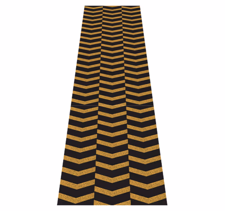 Vinyl teppich büro mit marmor gold linien - TenStickers