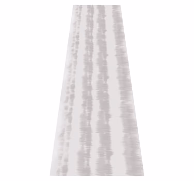 Vinyl teppich nordisch hellgraues japandi-muster mit linien - TenStickers