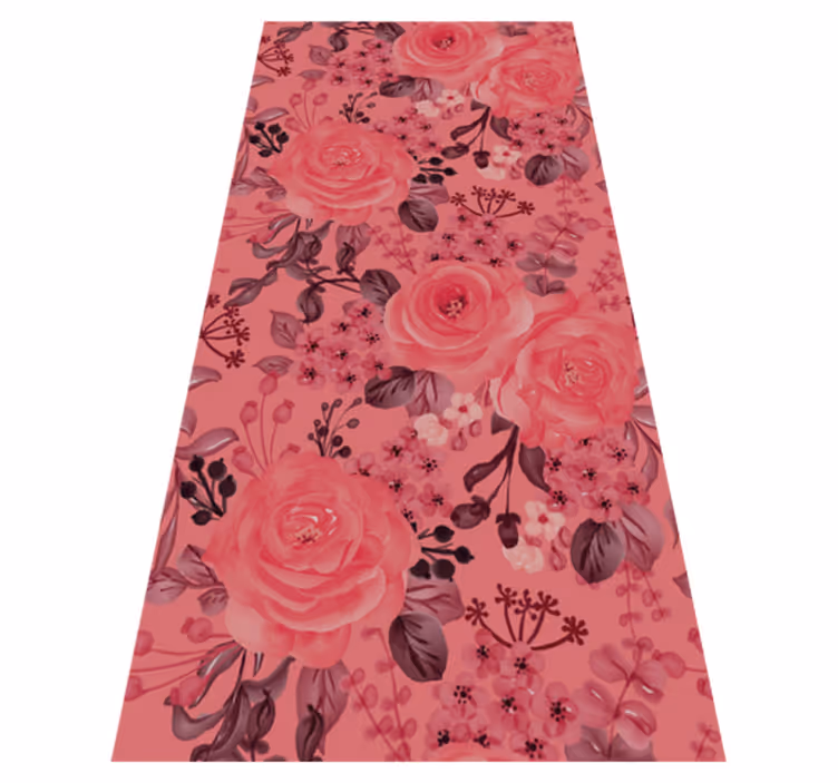 Vinyl teppich natur harmonie blumen - TenStickers