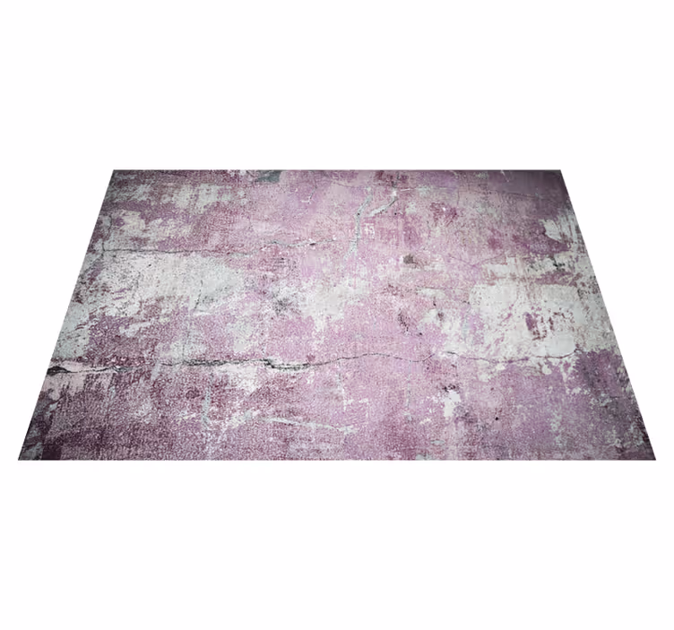 Vinyl teppich textur in grau und rosa beton - TenStickers