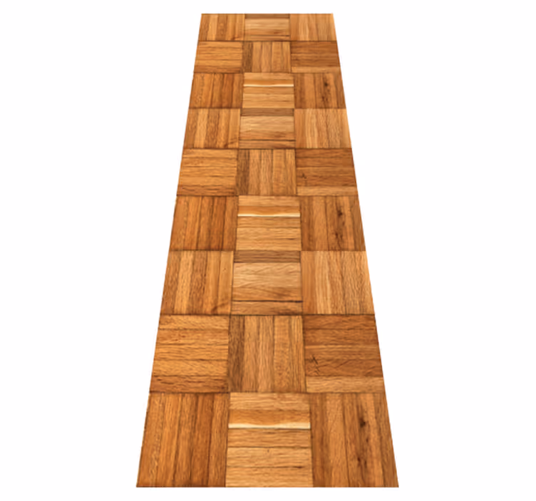 Vinyl teppich textur braunes nahtloses holzfliesenmuster - TenStickers