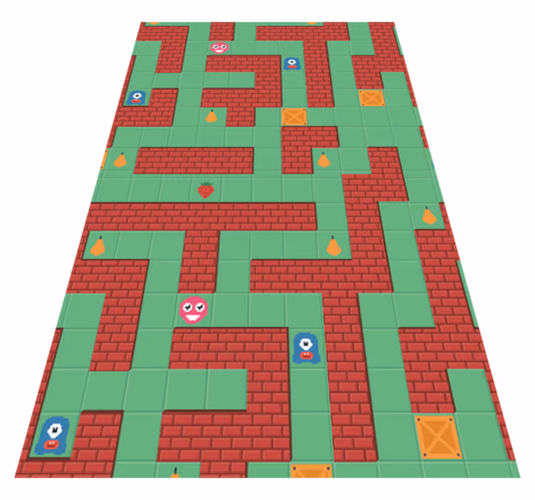 Vinyl teppich spiele beruhigungsspiel - TenStickers