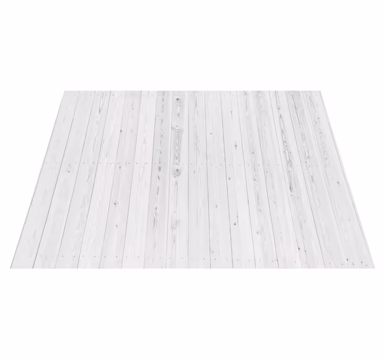 Vinyl teppich eingang mit vintage holzoptik aufkleber - TenStickers