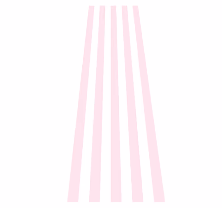 Vinyl teppich flur nordic rosa und weiß - TenStickers