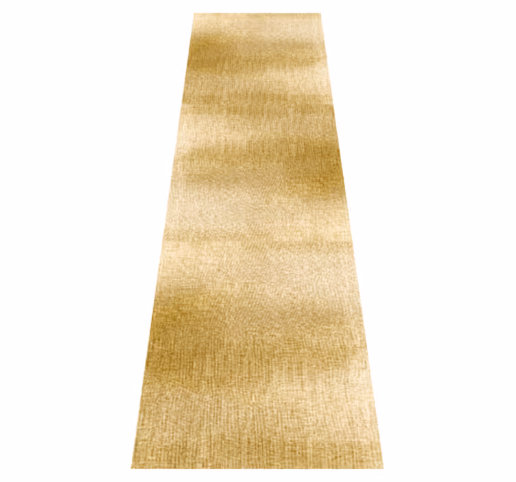 Vinyl teppich flur mit goldenem effekt - TenStickers