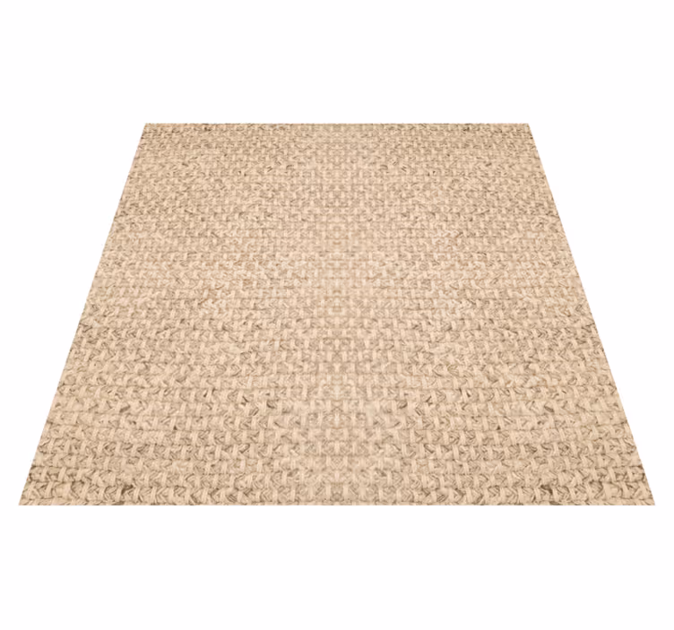 Vinyl teppich beige aus beigem stoff - TenStickers