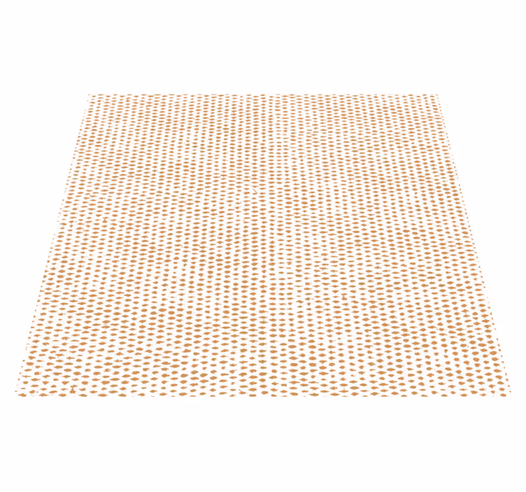 Vinyl teppich beige mit detailliertem stoff - TenStickers