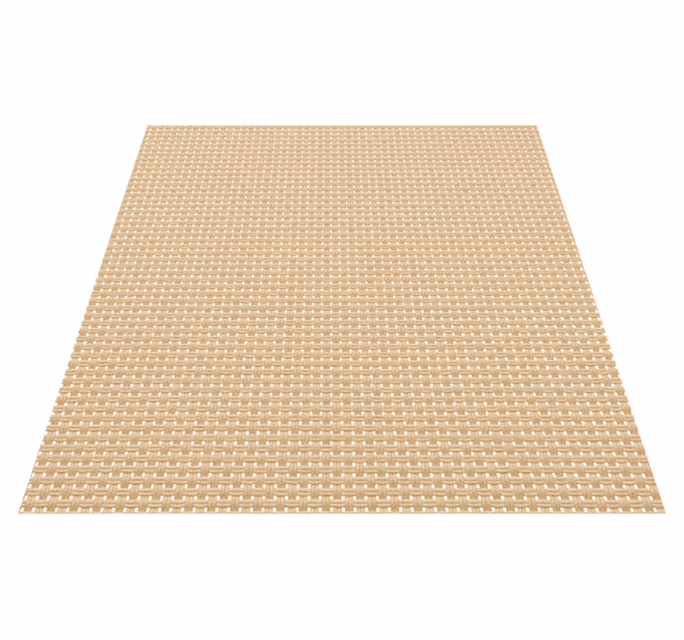 Vinyl teppich beige mit beigem bildschirm - TenStickers