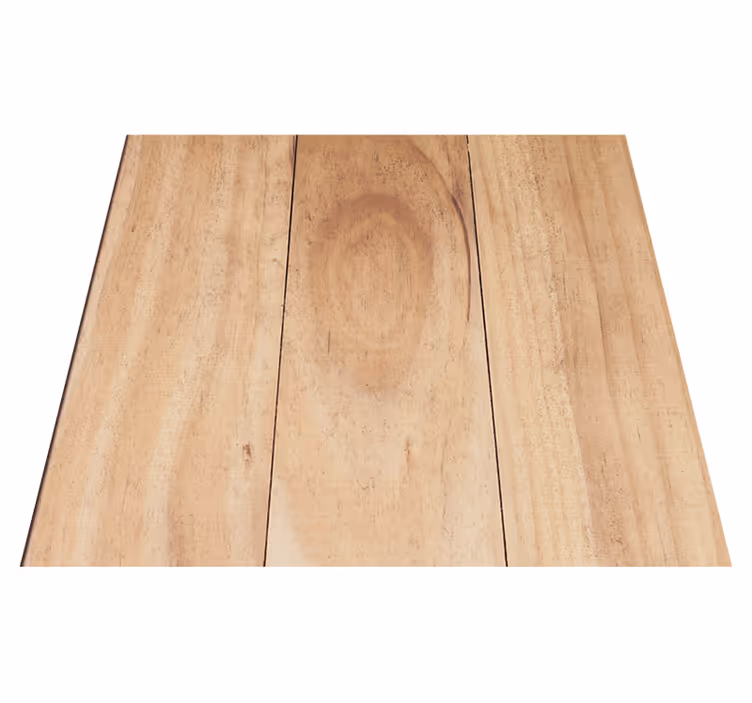 Brauner vinyl teppich mit klarer holzoptik tapete - TenStickers