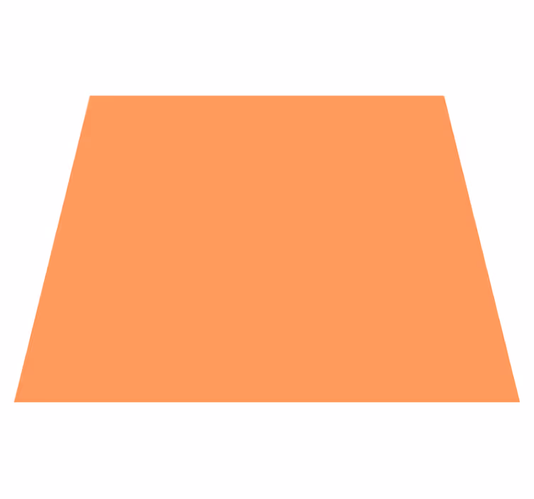 Vinyl teppich orange aprikosen crush - TenStickers