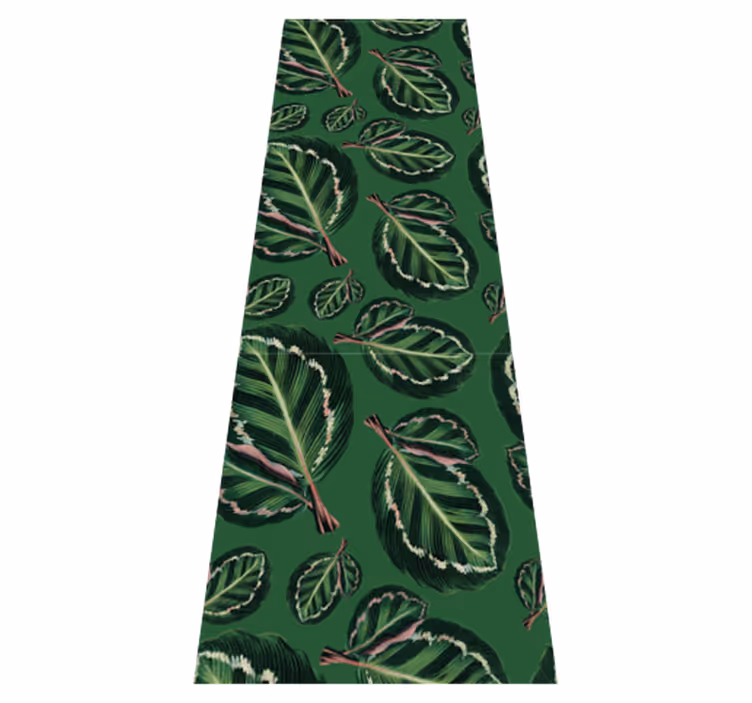Vinyl teppich grün maranta green - TenStickers