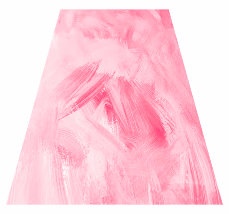 Vinyl teppich rosa mit dunkelpinkem pinselstrich - TenStickers