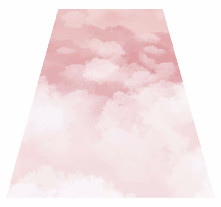 Vinyl teppich rosa mit realistischer textur - TenStickers
