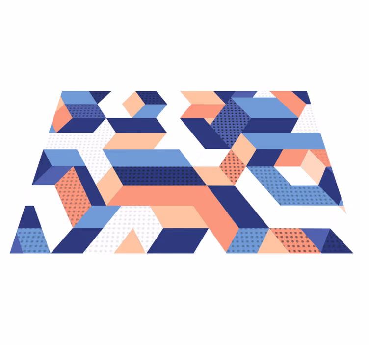 Geometrisches Musterharmonie - TenStickers