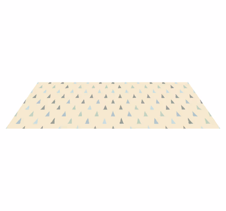 Vinylteppich Streifen geometrische dreiecksformen - TenStickers