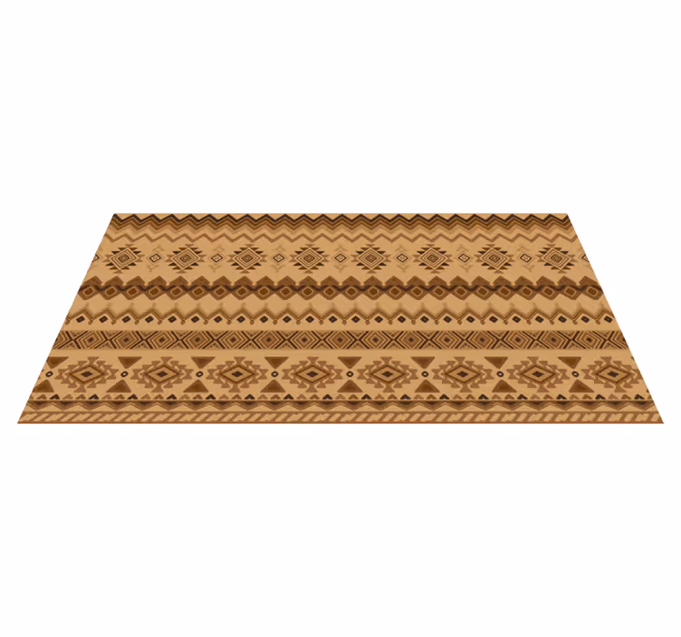 Ethnisches Kelim Design Vinyl Teppich - TenStickers