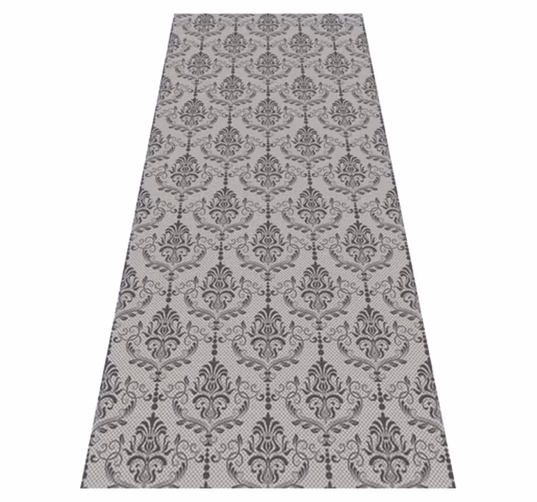 Vinyl teppich textur anmutige botanische muse - TenStickers