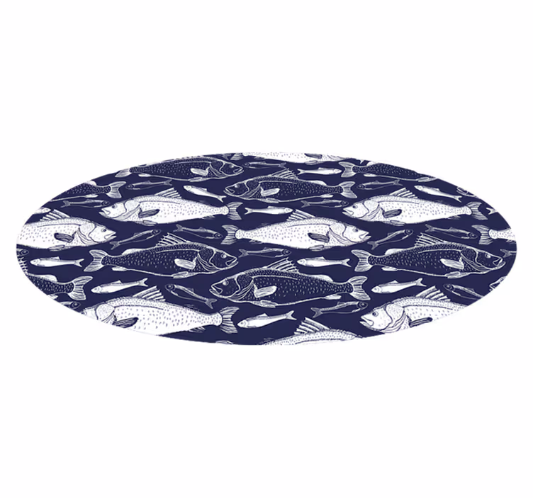 Vinylteppich Fische Unterwasser - TenStickers