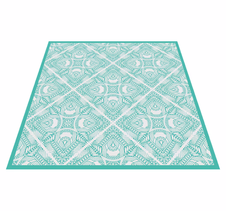 Vinyl Teppich geometrisch geometrisch gemusterte auflage - TenStickers